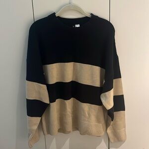 H&M stripped sweater!